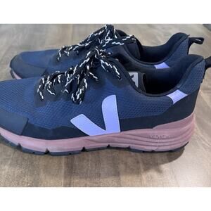 VEJA Dekkan Alveomesh Nautico Blue Lavender Vibram Mauve Sole 40/9 NEW